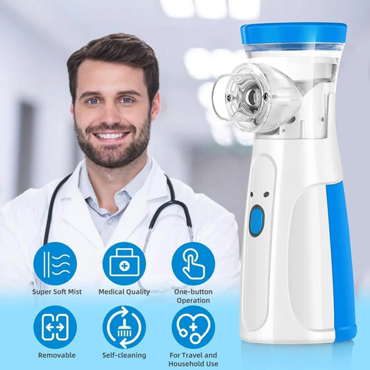 Portable Mesh Nebulizer for Adults & Kids – 30% OFF