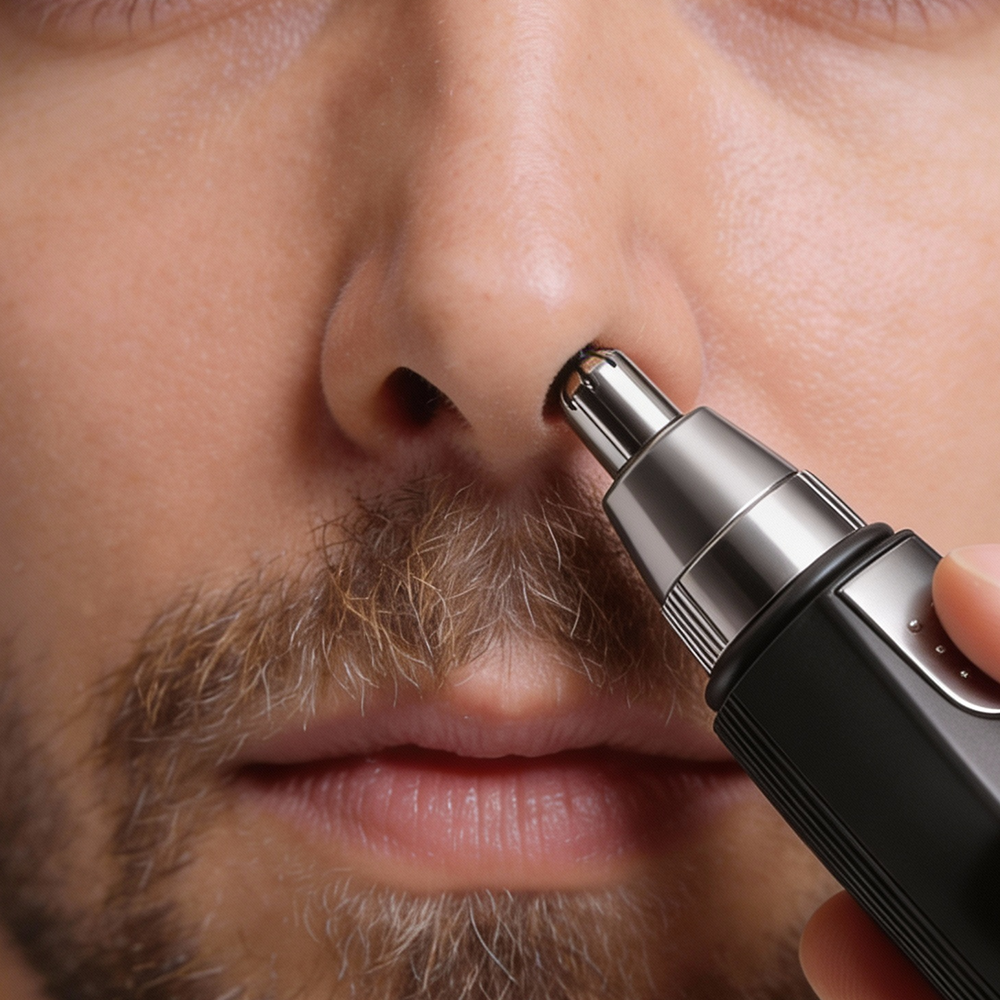 Nose & Ear Hair Trimmer – Safe & Painless Precision Grooming | 30% OFF