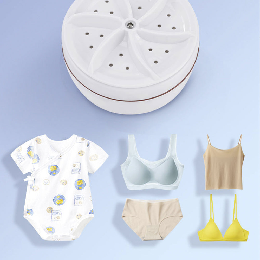 Wash Small Clothes Anywhere in Minutes Mini USB Washing Machine – 30% OFF