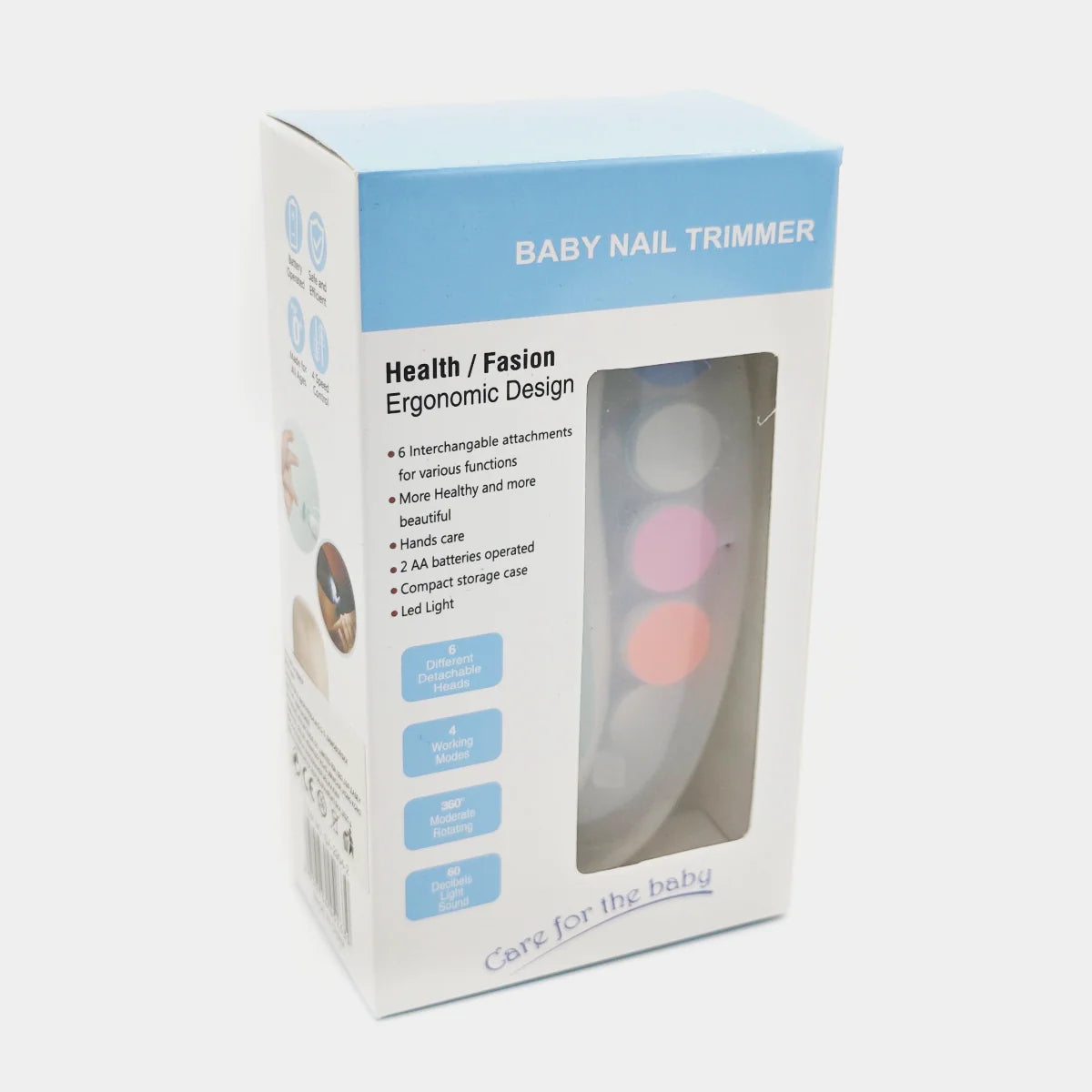 Electric Baby Nail Trimmer Set – 30% OFF