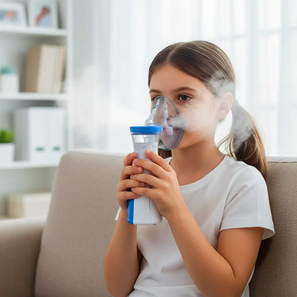 Portable Mesh Nebulizer for Adults & Kids – 30% OFF
