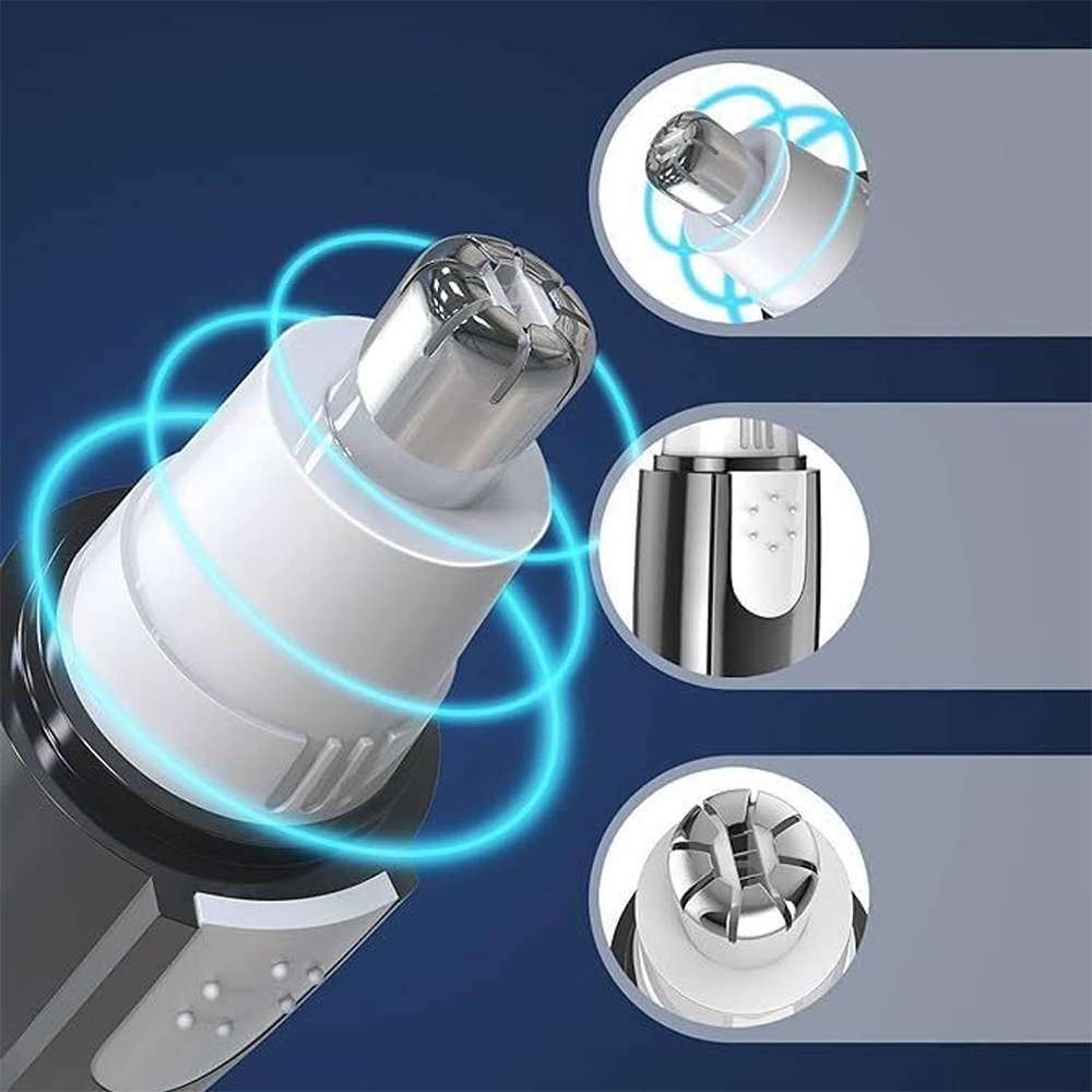 Nose & Ear Hair Trimmer – Safe & Painless Precision Grooming | 30% OFF